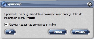 Primer pojavnega okna